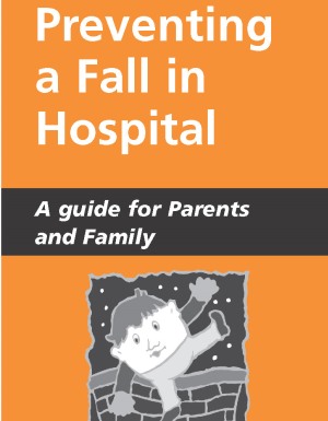 Paeds Falls in Hospital Brochure Image